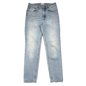 ACNE Studios Patti High Rise Jeans 26 (25x25) Dirty Blue Cropped Denim Womens